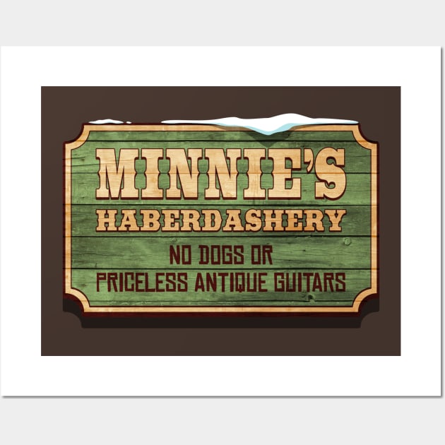 Minnie's Haberdashery Wall Art by robotrobotROBOT